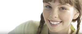 header graphic - stock photo of orthodontic patient